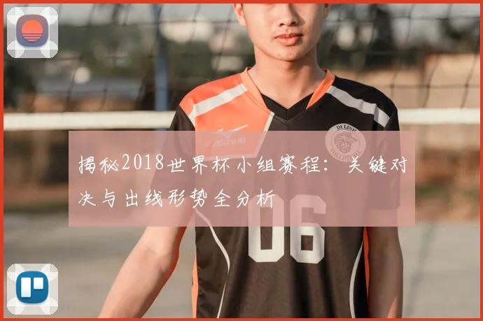 揭秘2018世界杯小组赛程：关键对决与出线形势全分析