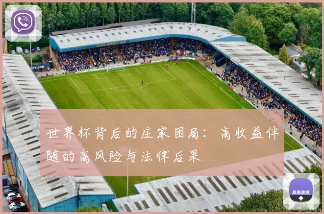 世界杯背后的庄家困局：高收益伴随的高风险与法律后果